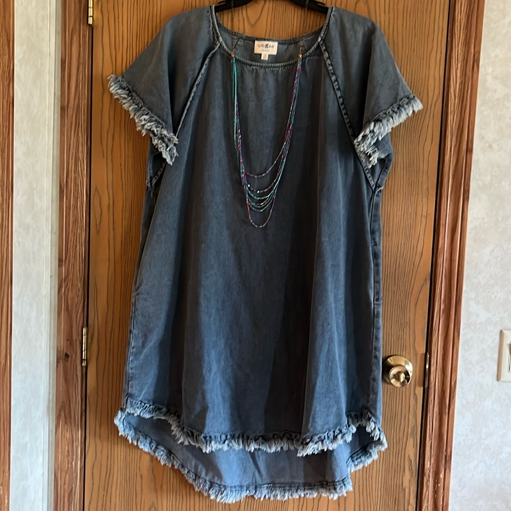 Umgee Denim Dress